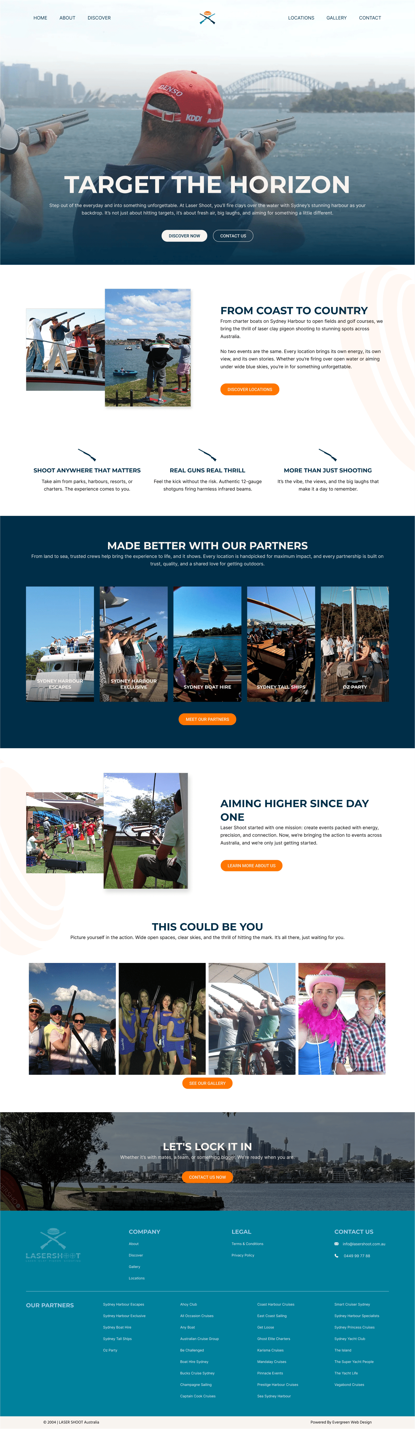 Laser Shoot home page